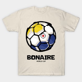 Bonaire Football Country Flag T-Shirt